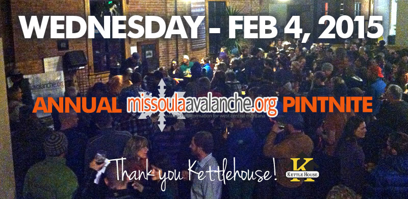 Missoula Avalanche – Kettlehouse (Northside) Community UNite Fundraiser – Wednesday, Feb 4th – 5-8PM Image