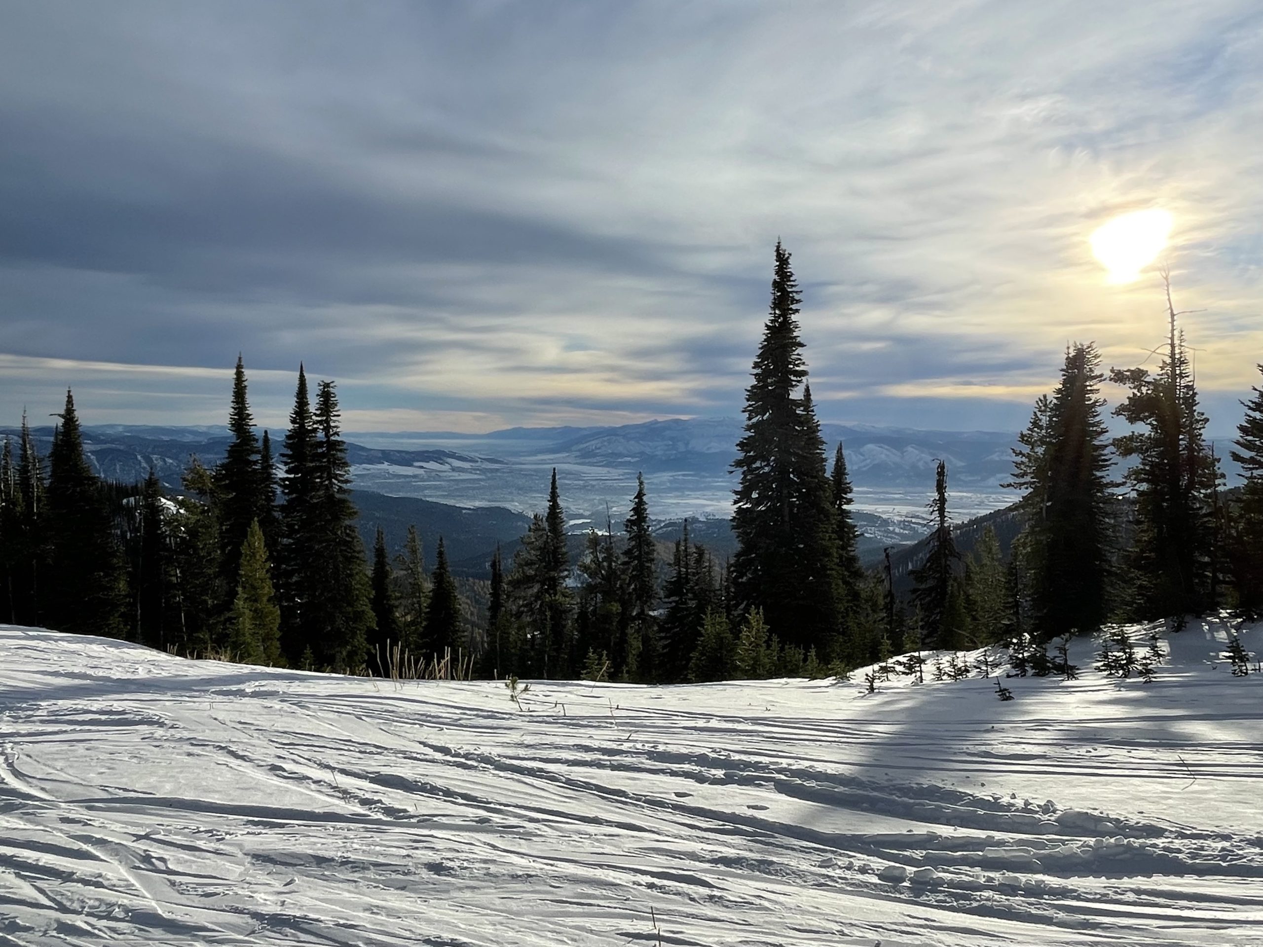: <p>Looking south from Snowbowl. </p>
